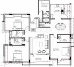 Kay Arr And Co The Mayfair (3BHK+4T (2,200 sq ft)   Servant Room 2200 sq ft)