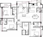 Kay Arr And Co The Mayfair (3BHK+4T (2,295 sq ft)   Servant Room 2295 sq ft)