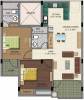 Parsvnath City Centre (2BHK+2T (1,224 sq ft) 1224 sq ft)