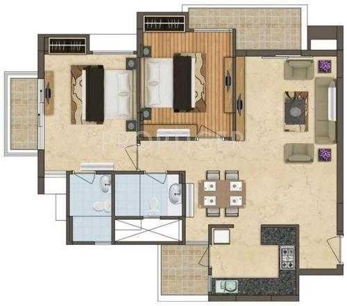 Ashadeep Ananta Jagat (2BHK+2T (1,068 sq ft) 1068 sq ft) Ashadeep Ananta Jagat (2BHK+2T (1,068 sq ft) 1068 sq ft)