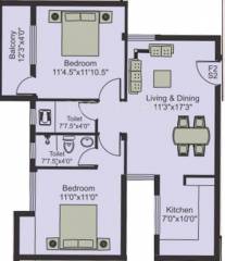 Poomalai Hiranya (2BHK+2T (932 sq ft) 932 sq ft) Poomalai Hiranya (2BHK+2T (932 sq ft) 932 sq ft)