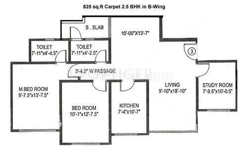 Gundecha Altura (2BHK+2T (825 sq ft) 825 sq ft) Gundecha Altura (2BHK+2T (825 sq ft) 825 sq ft)