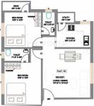 Colorhomes Fern Orchard (2BHK+2T (838 sq ft) 838 sq ft)