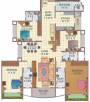 Supreme Universal Lake Lucerne Floor Plan (4BHK+4T + Servant Room)