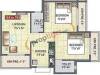Motiram Lakeview (2BHK+2T (830 sq ft) 830 sq ft)