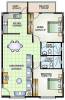 Marutham Orchid (2BHK+2T (1,170 sq ft) 1170 sq ft)