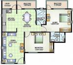 Marutham Orchid (2BHK+2T (1,270 sq ft) 1270 sq ft)