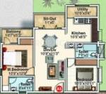 Myhna Heights (2BHK+2T (1,100 sq ft) 1100 sq ft) Myhna Heights (2BHK+2T (1,100 sq ft) 1100 sq ft)
