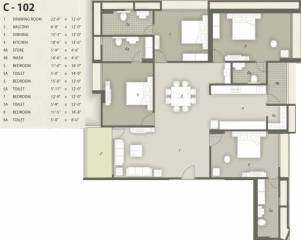 Zodiac Aarish (4BHK+4T (3,200 sq ft) 3200 sq ft) Zodiac Aarish (4BHK+4T (3,200 sq ft) 3200 sq ft)