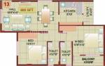 Vasavi Rainbow (2BHK+2T (880 sq ft) 880 sq ft)