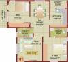Vasavi Rainbow (2BHK+2T (985 sq ft) 985 sq ft)