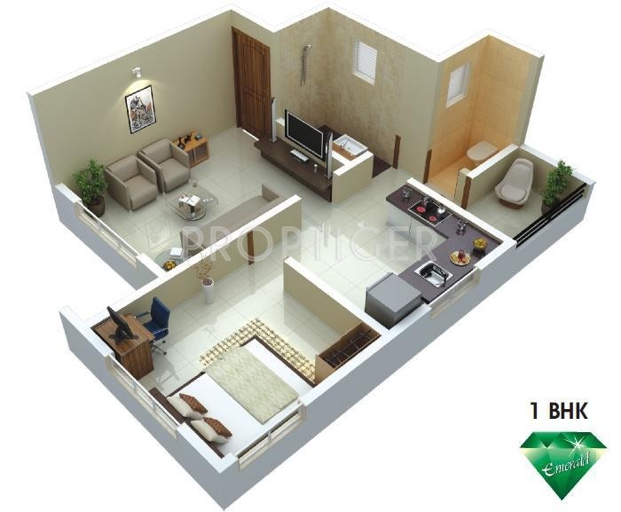 Gawade Emerald Phase II (2BHK+2T (830 sq ft) 830 sq ft) Gawade Emerald Phase II (2BHK+2T (830 sq ft) 830 sq ft)
