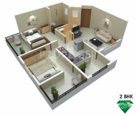 Gawade Emerald Phase II (2BHK+2T (865 sq ft) 865 sq ft) Gawade Emerald Phase II (2BHK+2T (865 sq ft) 865 sq ft)