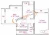 Jaydeep Prathmesh Towers Floor Plan (1BHK+1T)