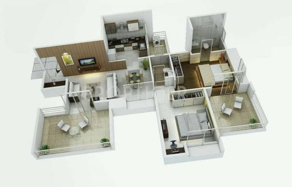 AG Gracia (2BHK+2T (1,070 sq ft) 1070 sq ft) AG Gracia (2BHK+2T (1,070 sq ft) 1070 sq ft)