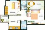 Rama Erande Park (1BHK+1T (623 sq ft) 623 sq ft) Rama Erande Park (1BHK+1T (623 sq ft) 623 sq ft)