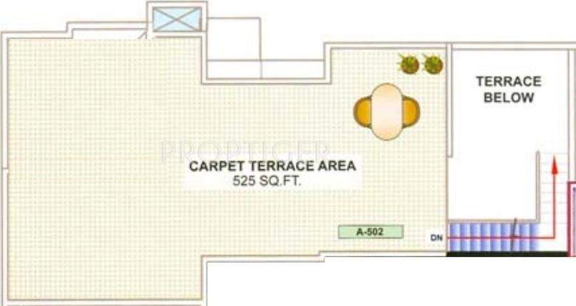 Rama Erande Park (2BHK+2T (1,224 sq ft) 1224 sq ft)