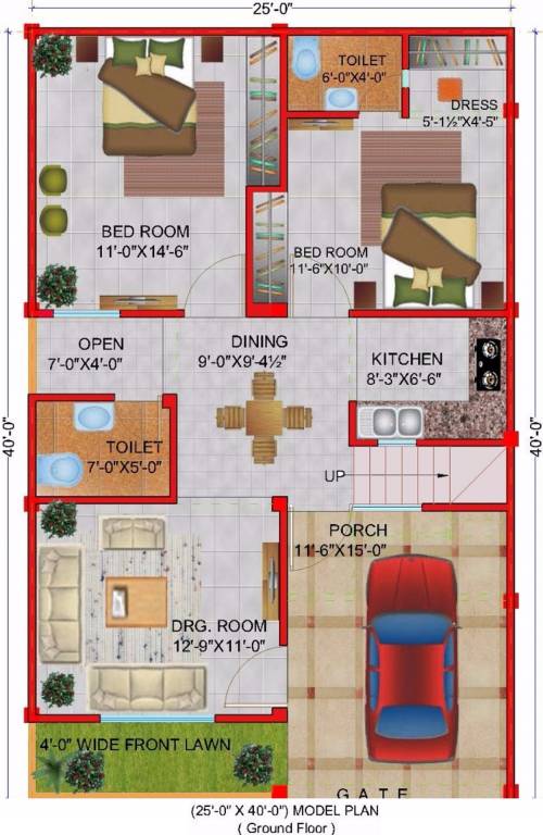Surya Surya Row House (3BHK+2T (1,384 sq ft) 1384 sq ft)