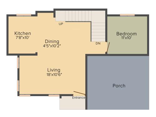 KE Palm County (4BHK+3T (2,800 sq ft) + Pooja Room 2800 sq ft)