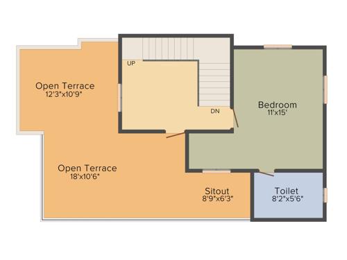 KE Palm County (4BHK+3T (2,800 sq ft) + Pooja Room 2800 sq ft)