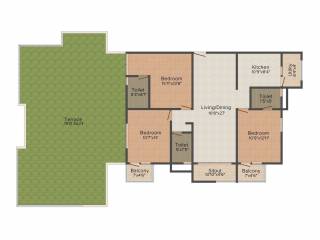 Mahaveer Amaze (3BHK+3T (1,503 sq ft) 1503 sq ft) Mahaveer Amaze (3BHK+3T (1,503 sq ft) 1503 sq ft)