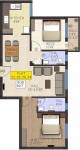 JMM Celsia Apartments (2BHK+2T (908 sq ft) 908 sq ft) JMM Celsia Apartments (2BHK+2T (908 sq ft) 908 sq ft)