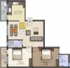 JMM Celsia Apartments (2BHK+2T (1,019 sq ft) 1019 sq ft)