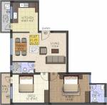 JMM Celsia Apartments (2BHK+2T (1,019 sq ft) 1019 sq ft) JMM Celsia Apartments (2BHK+2T (1,019 sq ft) 1019 sq ft)