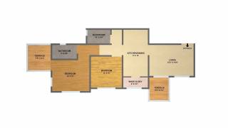 Mont Vert Oystera (2BHK+2T (981 sq ft) 981 sq ft) Mont Vert Oystera (2BHK+2T (981 sq ft) 981 sq ft)