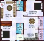 Shriram Gardenia (2BHK+2T (1,123 sq ft) 1123 sq ft) Shriram Gardenia (2BHK+2T (1,123 sq ft) 1123 sq ft)