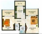 Raj Tulsi City (1BHK+1T (610 sq ft) 610 sq ft)
