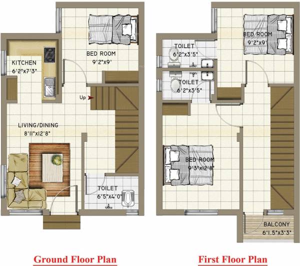 Annai Aaradhana 2 (3BHK+3T (940 sq ft) 940 sq ft)