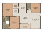 Zodiac Aarish (3BHK+3T (2,322 sq ft) 2322 sq ft) Zodiac Aarish (3BHK+3T (2,322 sq ft) 2322 sq ft)