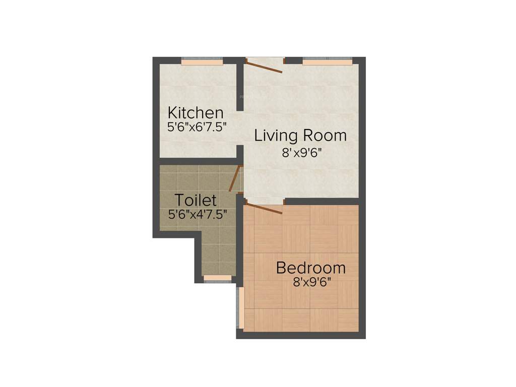 Annai Anandita (1BHK+1T (335 sq ft) 335 sq ft)