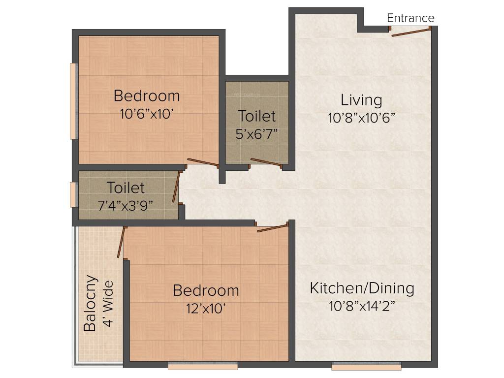 Bhawani Bhawani Dham (2BHK+2T (930 sq ft) 930 sq ft)