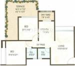 Balaji Balaji Vijay Sapphire (2BHK+2T (1,150 sq ft) 1150 sq ft)