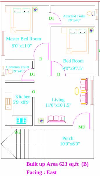  mono-city-villa Floor Plan First Floor Plan
