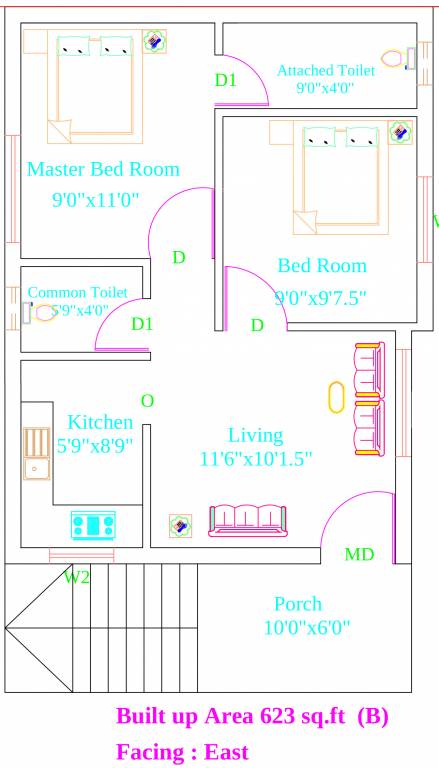 First Floor Plan  mono city villa Floor Plan First Floor Plan