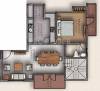Sumanth Sreshta Vasanth Floor Plan (2BHK+2T)