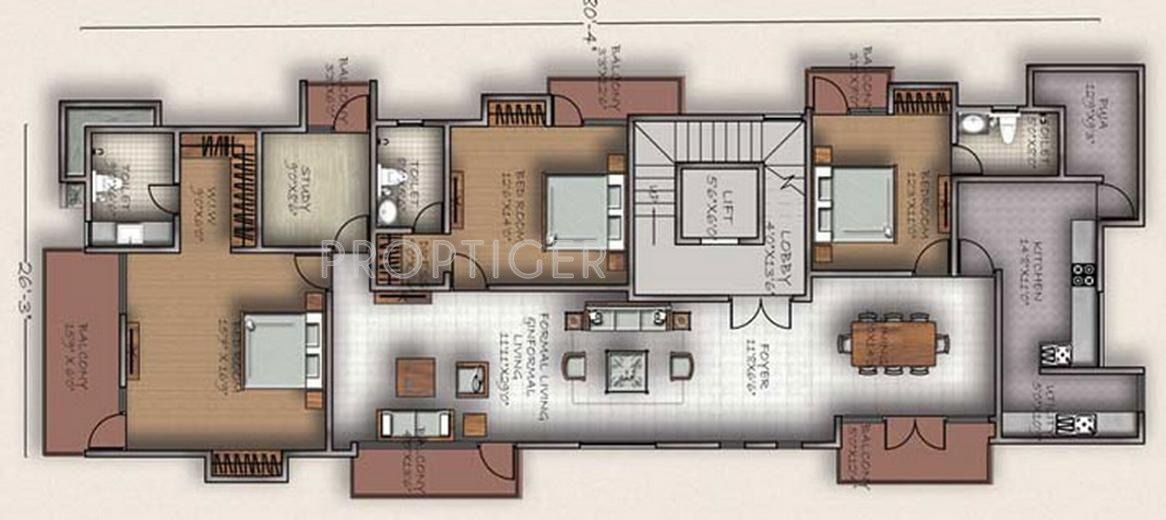 Sumanth Sreshta Vasanth (3BHK+3T (2,683 sq ft) 2683 sq ft) Sumanth Sreshta Vasanth (3BHK+3T (2,683 sq ft) 2683 sq ft)