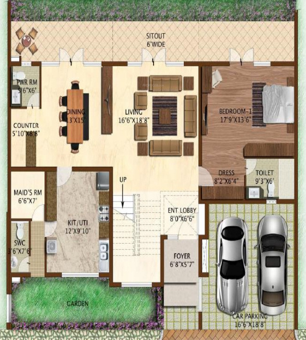  woodside Floor Plan Ground Floor Plan