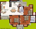 ABA Orange County (3BHK+2T (1,566 sq ft) 1566 sq ft)