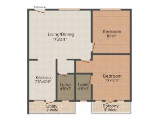 Anubhava Sai Paramesh (2BHK+2T (945 sq ft) 945 sq ft) Anubhava Sai Paramesh (2BHK+2T (945 sq ft) 945 sq ft)