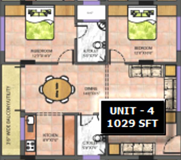Anubhava Ishwerya Sai Krupa (2BHK+2T (1,029 sq ft) 1029 sq ft) Anubhava Ishwerya Sai Krupa (2BHK+2T (1,029 sq ft) 1029 sq ft)