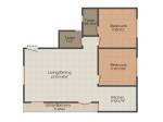 Anubhava Ishwerya Elite (2BHK+2T (1,225 sq ft) 1225 sq ft) Anubhava Ishwerya Elite (2BHK+2T (1,225 sq ft) 1225 sq ft)