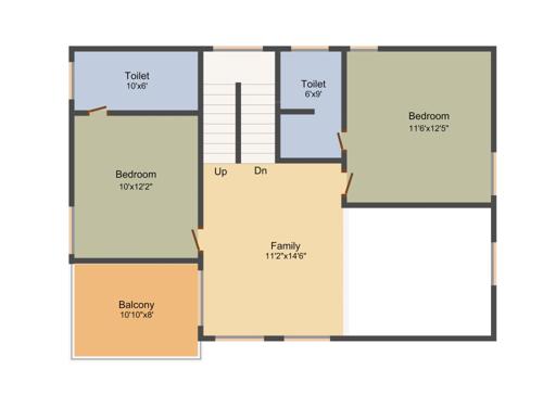 Abhyudaya Starcity Villa (3BHK+3T (1,865 sq ft) 1865 sq ft)