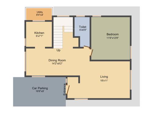 Abhyudaya Starcity Villa (3BHK+3T (1,865 sq ft) 1865 sq ft)