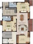 Sumanth Sreshta Bazullah Road (2BHK+2T (1,400 sq ft)   Study Room 1400 sq ft)