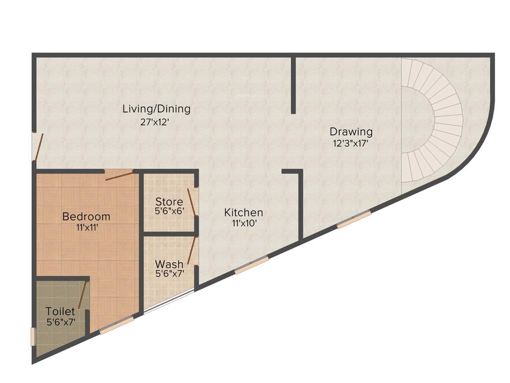 Ghanshyam Satya Crystal (4BHK+4T (3,420 sq ft) + Study Room 3420 sq ft)