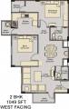 CoEvolve Elvira (2BHK+2T (1,049 sq ft) 1049 sq ft)